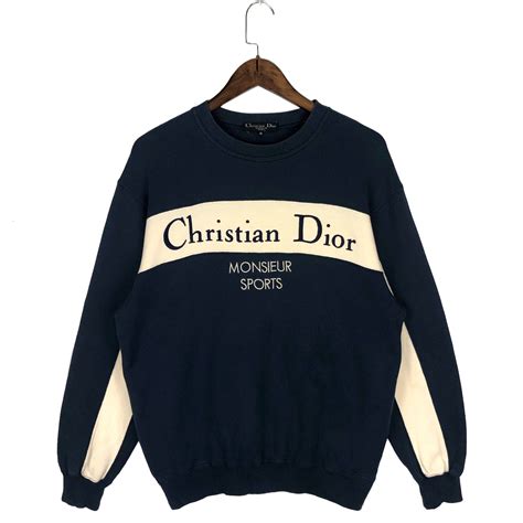 vintage christian dior sweatshirt.